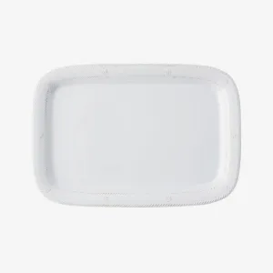 Juliska | Berry & Thread Melamine 16" Tray - Whitewash
