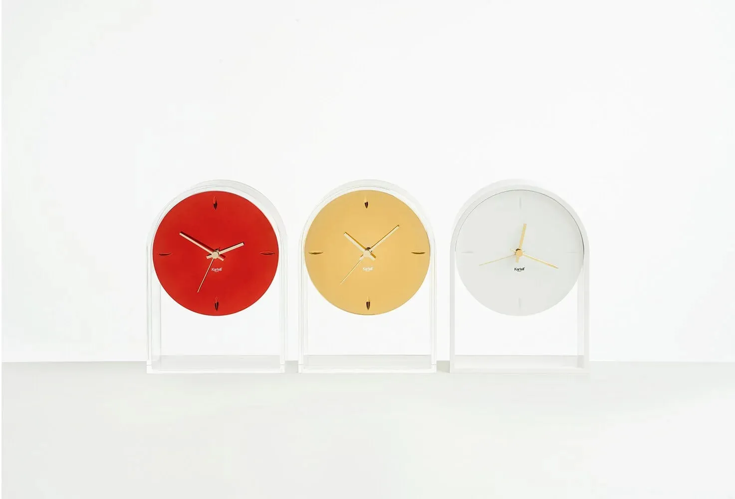 Kartell Air Du Temps Clock, Black