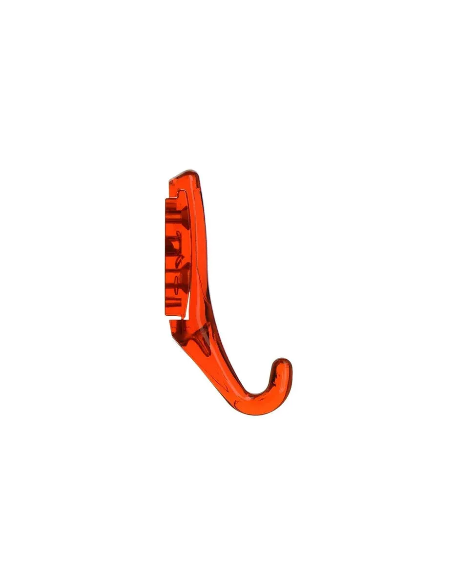 Kartell Hanger Set Of 4 Hooks Small, Orange Red