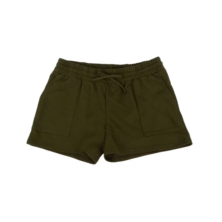 Khaki Pull-On Shorts, Size XL