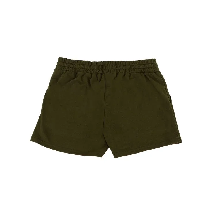 Khaki Pull-On Shorts, Size XL