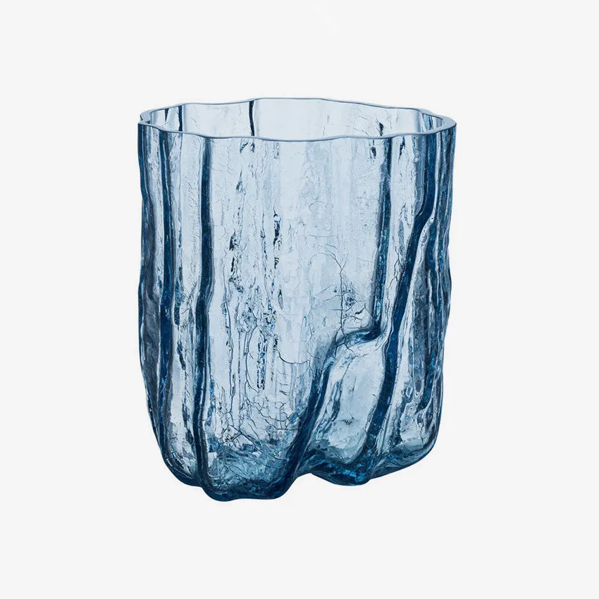Kosta Boda | Crackle Circular Vase