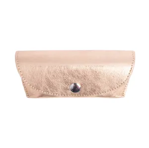 Kraft Flap Glasses Case | Rose Gold