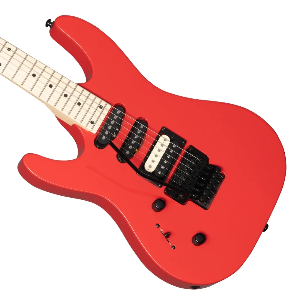 Kramer Striker Floyd Rose Left Handed Electric Guitar - Jumper Red
