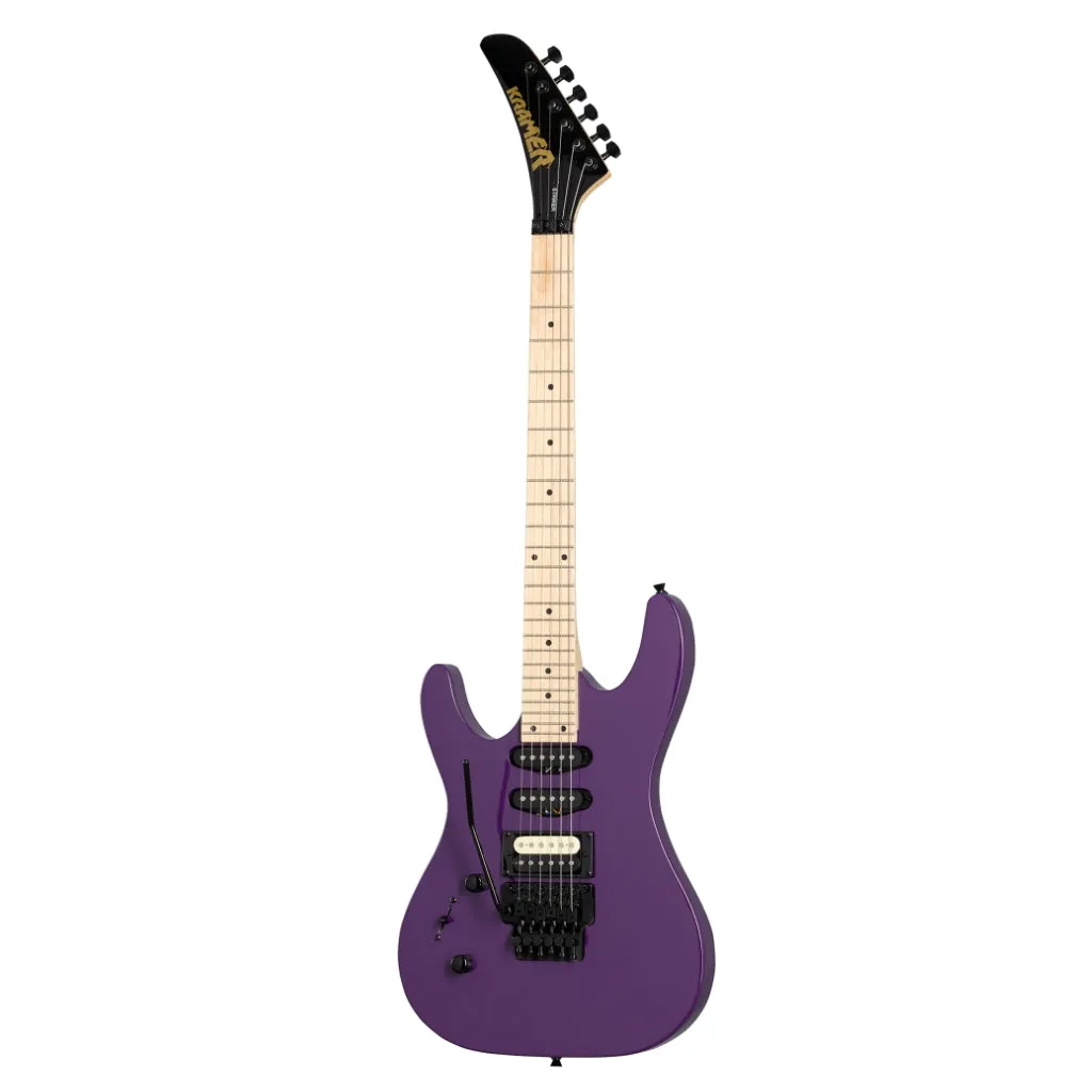 Kramer Striker Floyd Rose Left Handed Electric Guitar - Majestic Purple