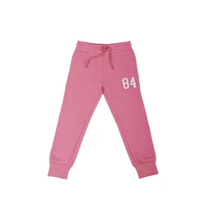 LA College Track Pants, Blush, Size 4
