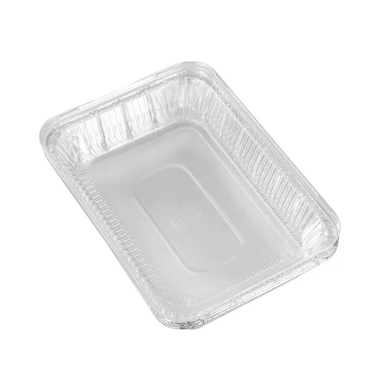 L&L Foil Tray w/ Lid, Large, 3pk