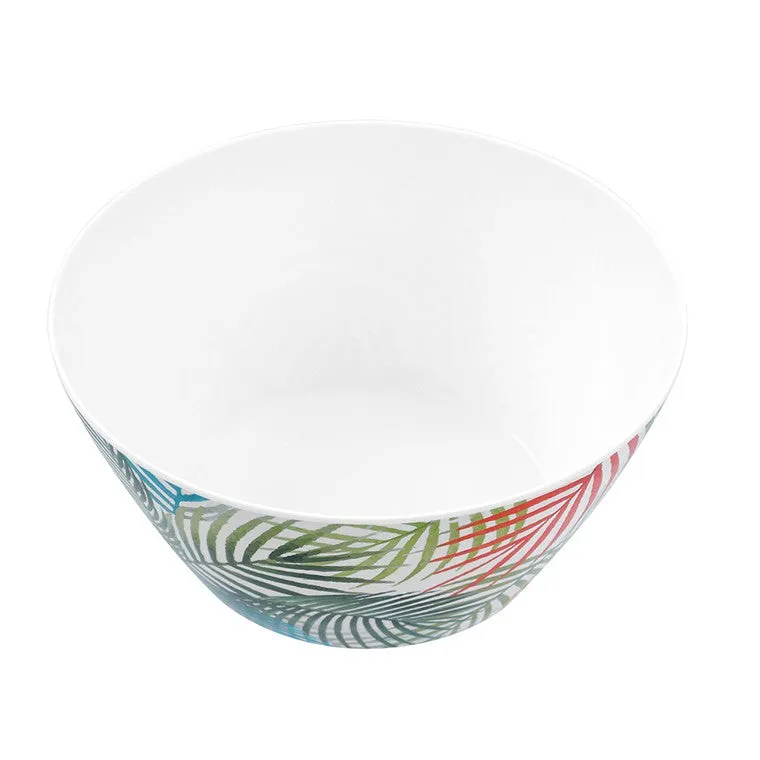 L&L Summer Dine Melamine Salad Bowl, 25cm