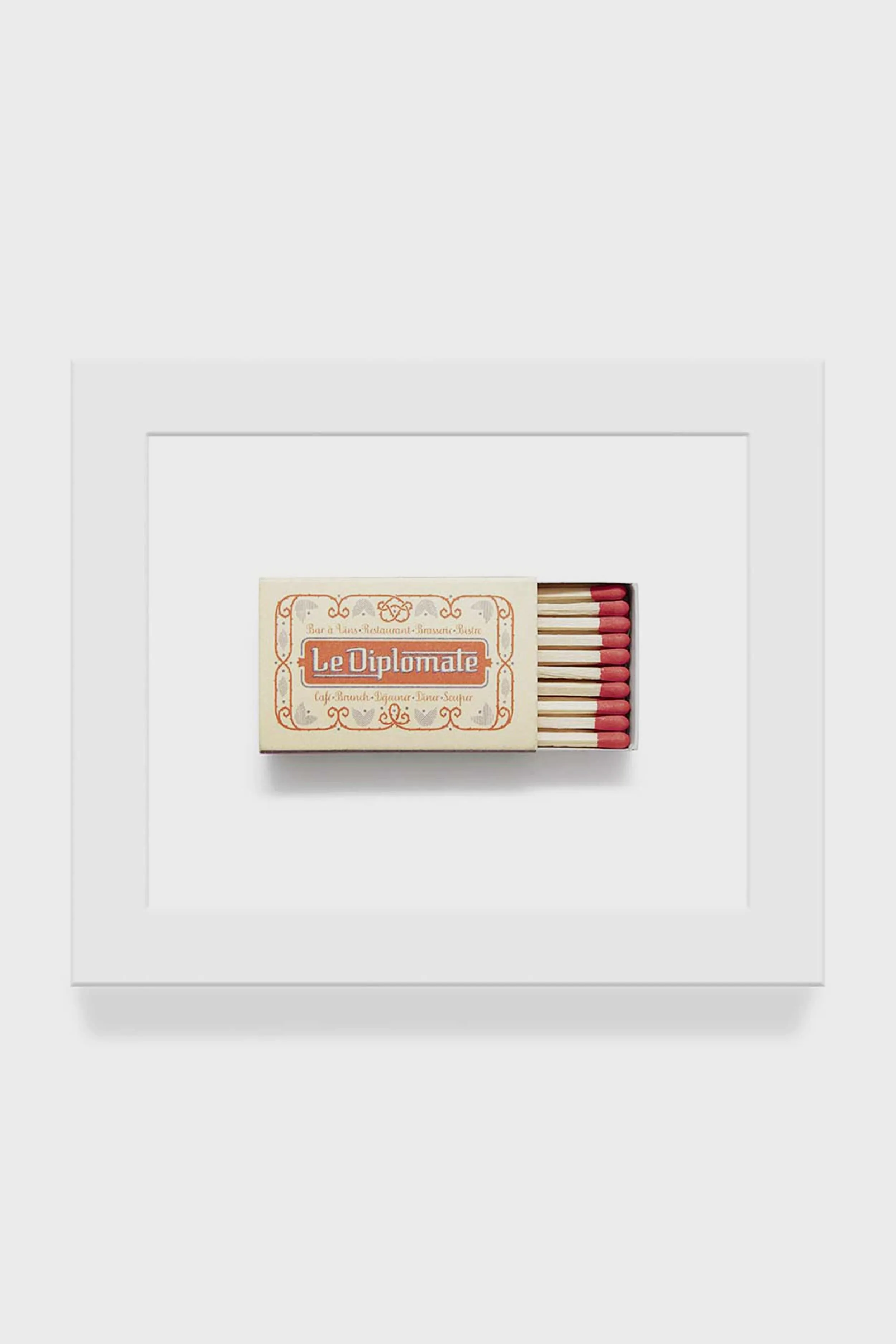Le Diplomate (DC) Matchbook Print