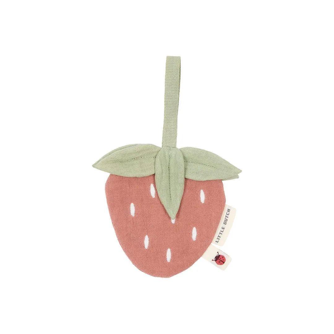 Little Dutch Pacifier Cloth - Strawberry
