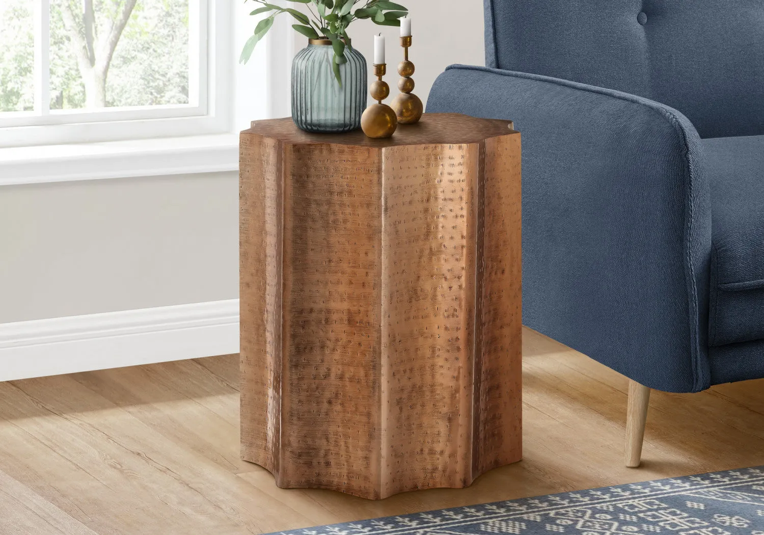 Lorik Side Table - Bronze