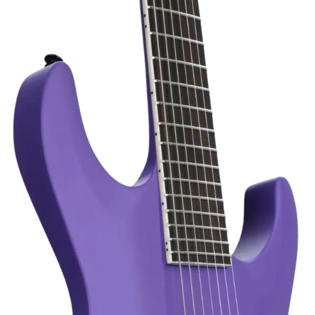 LTD Stephen Carpenter SC-607 Baritone Electric Guitar - Purple Satin