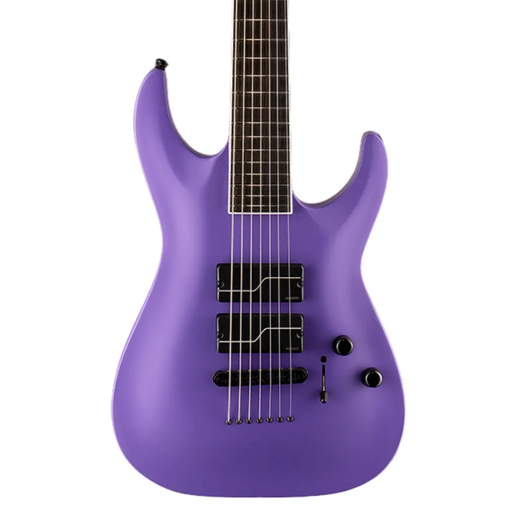 LTD Stephen Carpenter SC-607 Baritone Electric Guitar - Purple Satin