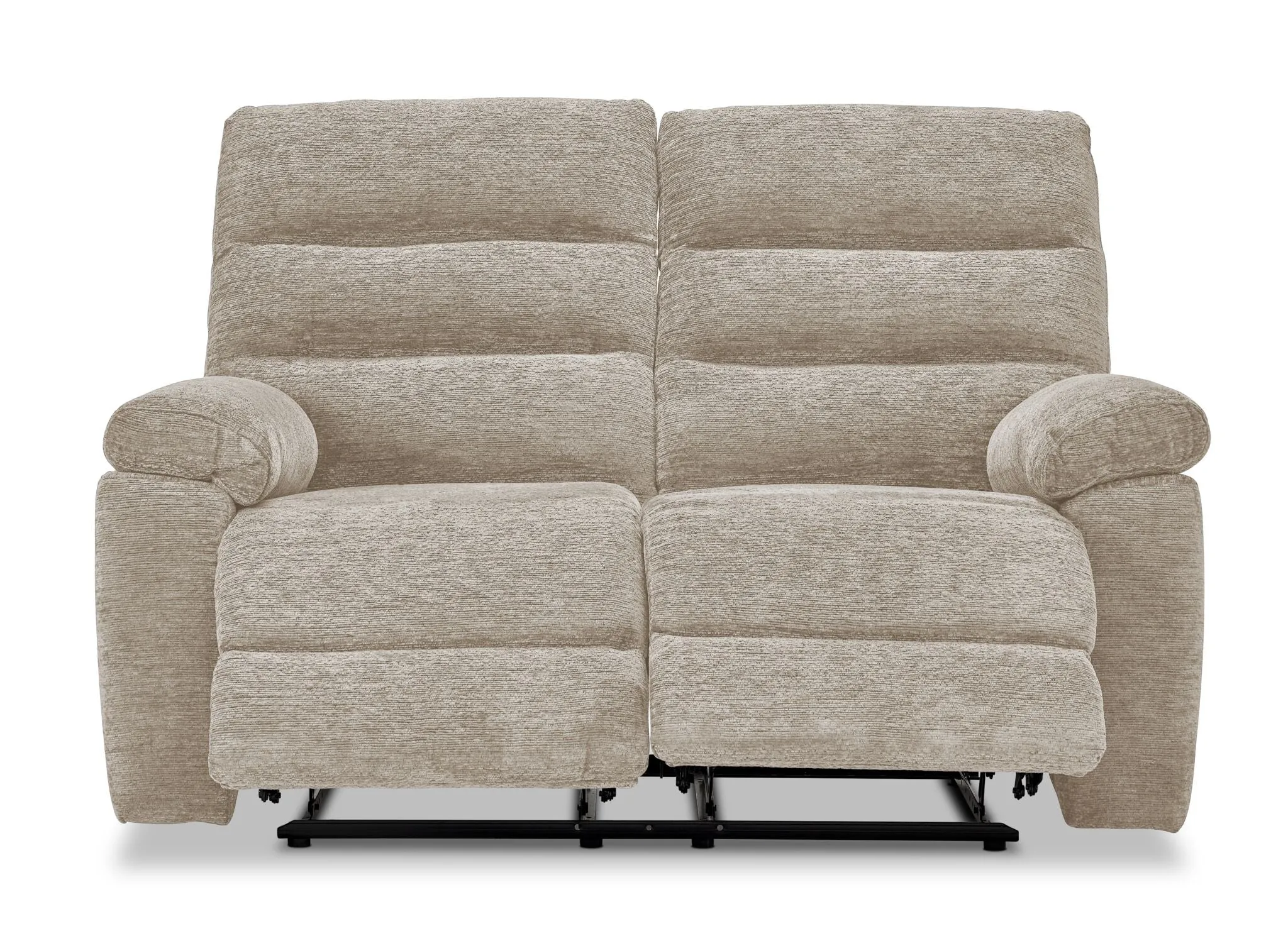 Lucie Dual Reclining Loveseat - Ivory