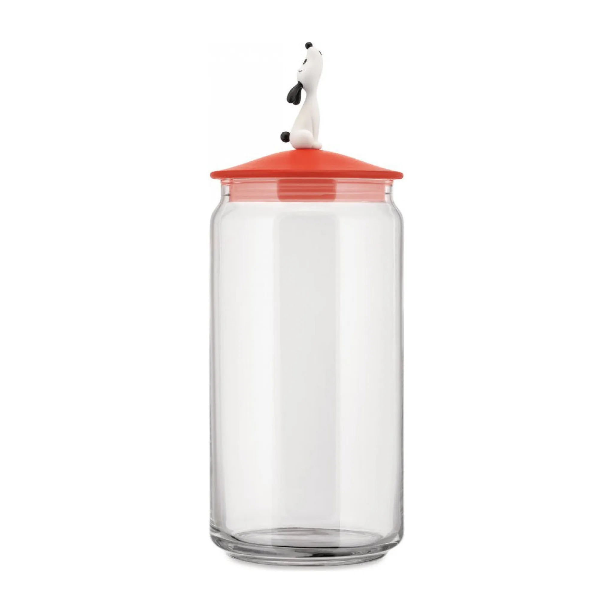 Lul Dog Storage Jar | Red Orange
