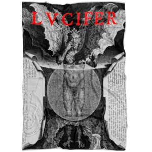 LVCIFER reigning in Hell Fleece Blanket