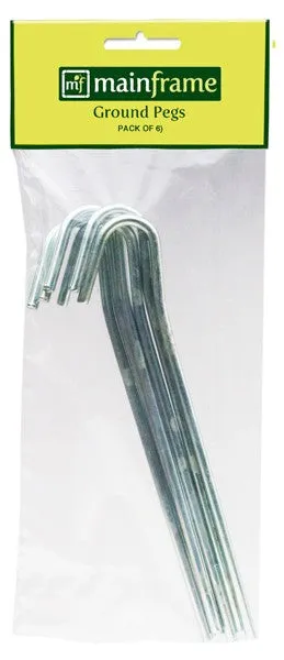 Mainframe Garden Ground Pegs 6 Pack