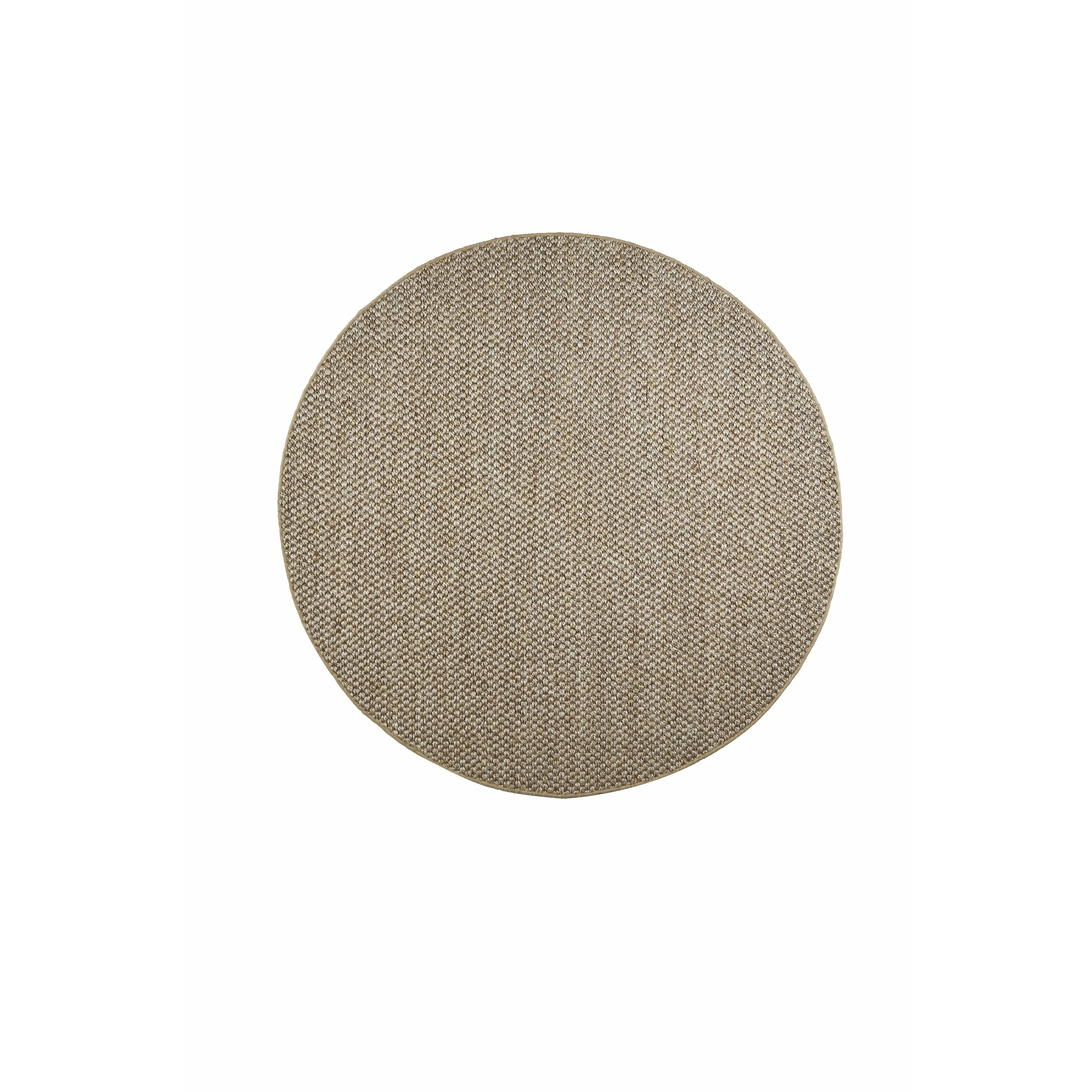 Massimo Belize Rug ø250, Natural Brown