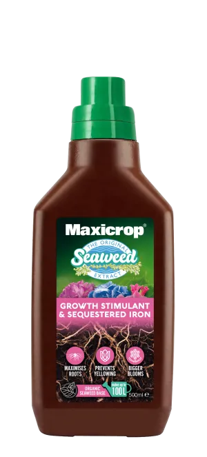 Maxicrop Growth Stimulant & Plus Sequestered Iron 500ml