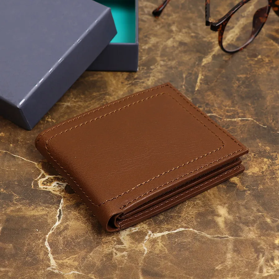 Men's Leather Bifold Wallet | Fossil Brown