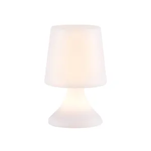 Midnat LED Lounge Lamp | White | 25.5cm