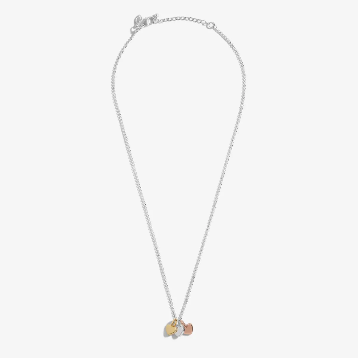 Mini Charms Hearts Necklace | Gold, Silver & Rose Gold Plated