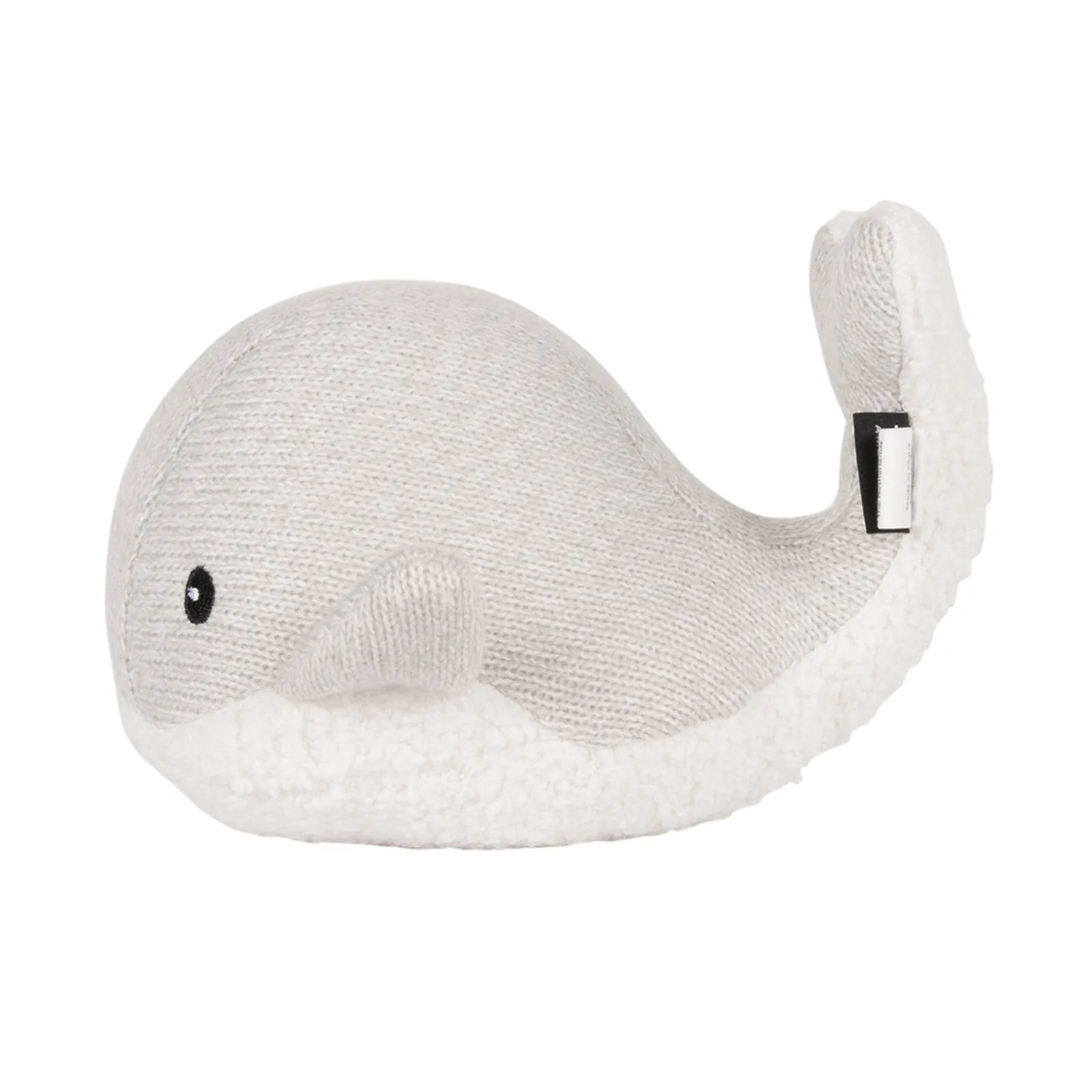 Moby Whale Heartbeat Comforter | Grey
