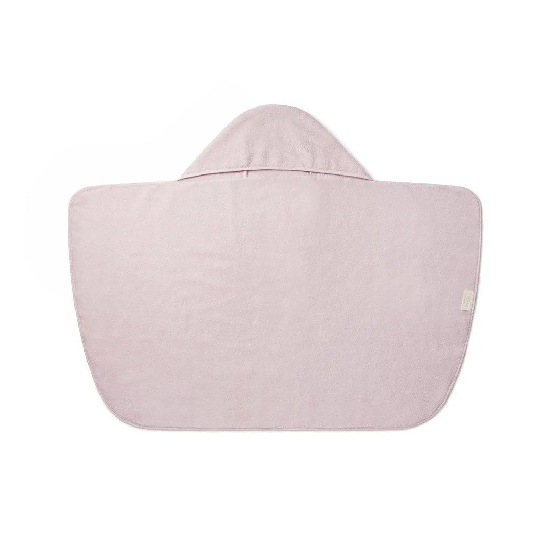 MORI Hooded Toddler Bath Towel - Blush