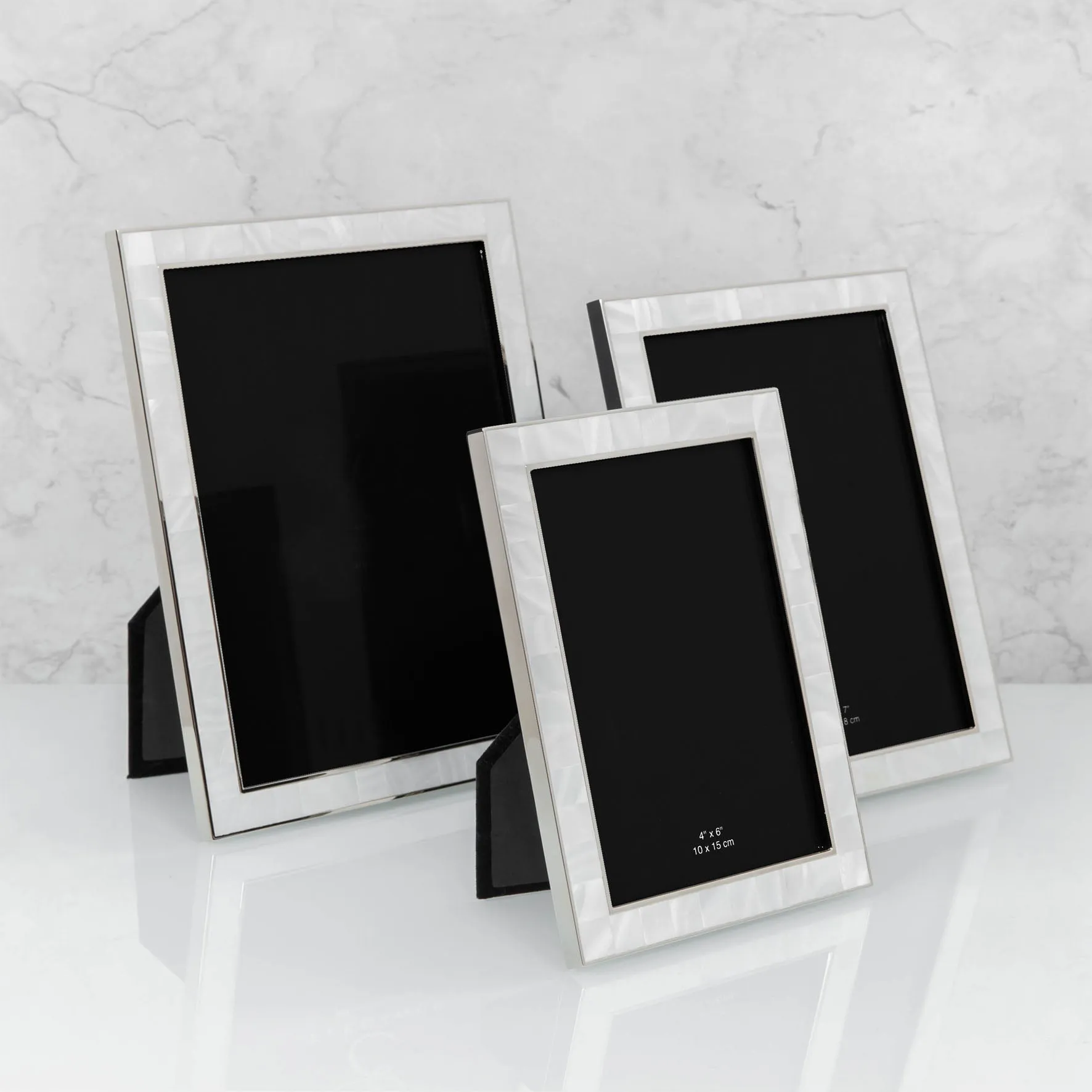 Mother of Pearl Photo Frame with Gift Box | 5 x 7"