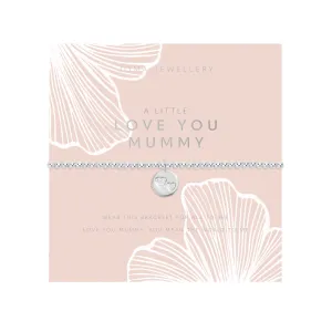 Mother's Day A Little 'Love You Mummy' Bracelet | Silver Plated