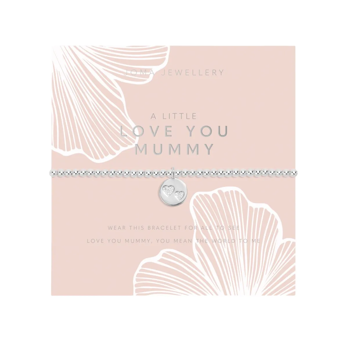 Mother's Day A Little 'Love You Mummy' Bracelet | Silver Plated