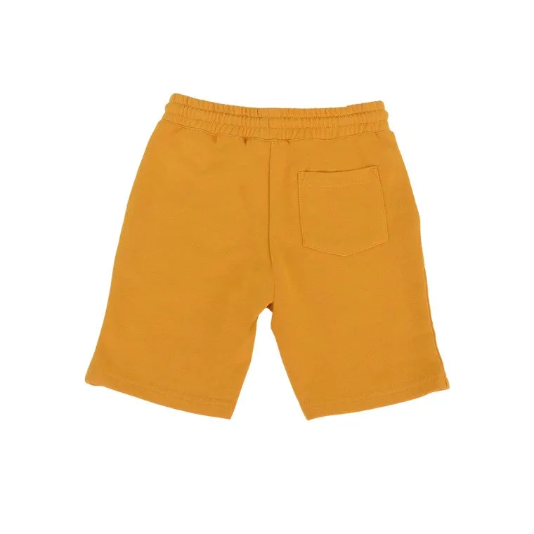 Mustard Pull-On Short, Size 7