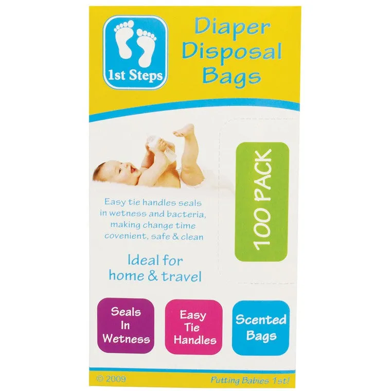 Nappy Bags, 100pk