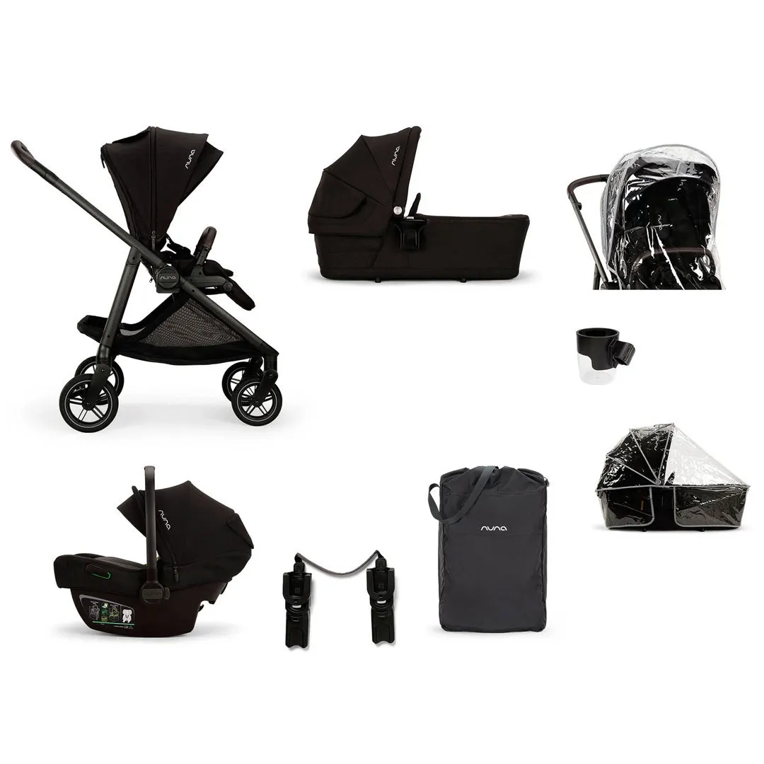 Nuna SWIV Stroller   PIPA NEXT Travel System - Caviar