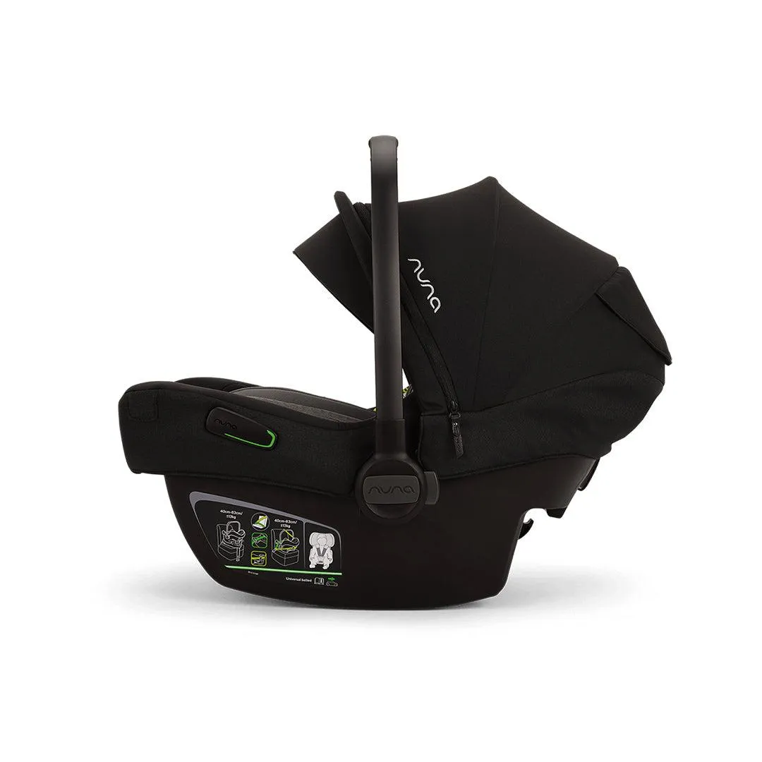 Nuna SWIV Stroller   PIPA NEXT Travel System - Caviar