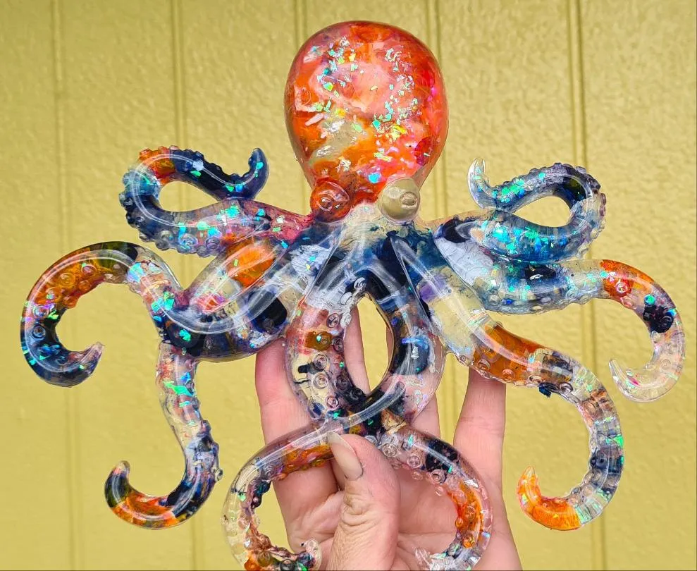 OCTOPUS-Mixed colors-made by me