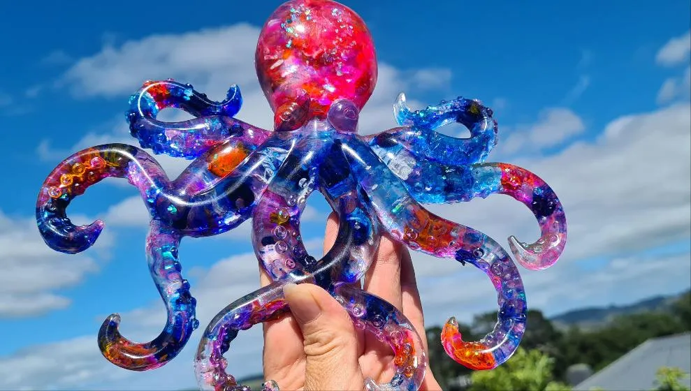 OCTOPUS-Mixed colors-made by me