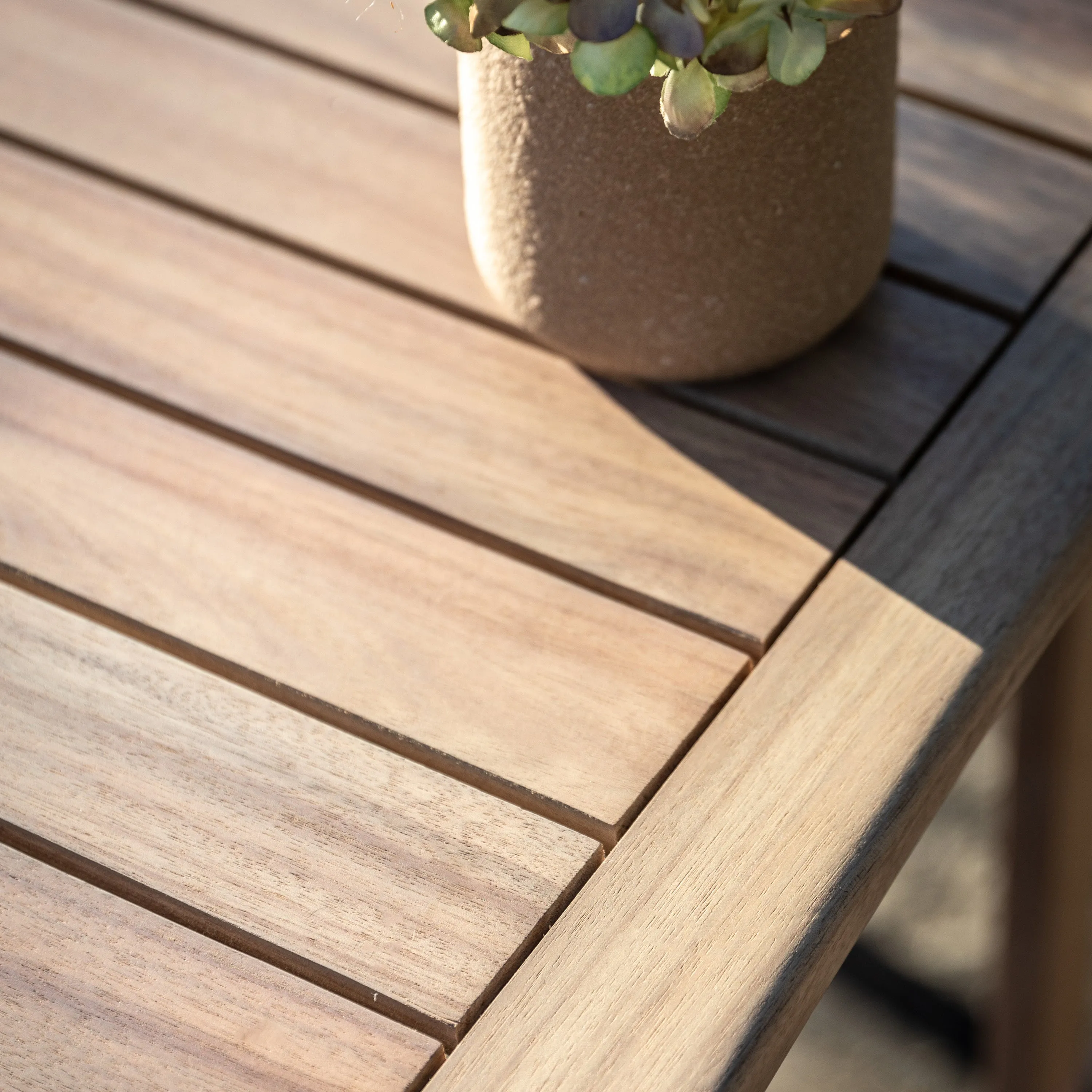 Outdoor Astakos High Bar Set | Natural Acacia