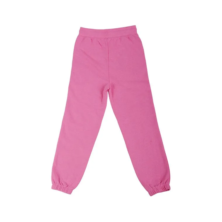 Oversize Track Pants, Pink, Size 10