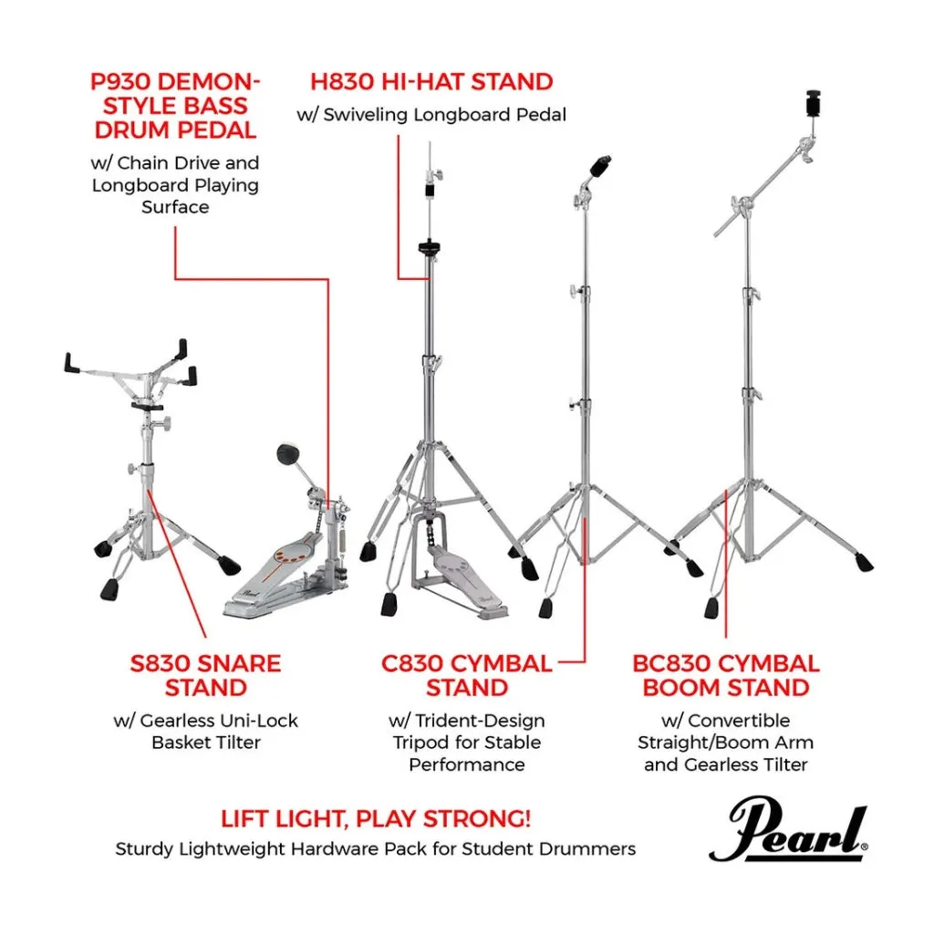 Pearl Limited Edition Export EXX 22" Fusion Plus Kit in Amethyst Twist with HWP834 Hardware Pack