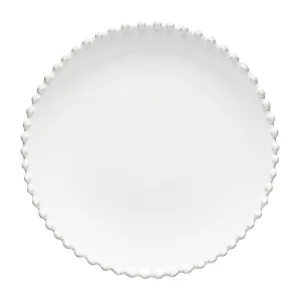 Pearl White Side Plate | 22cm