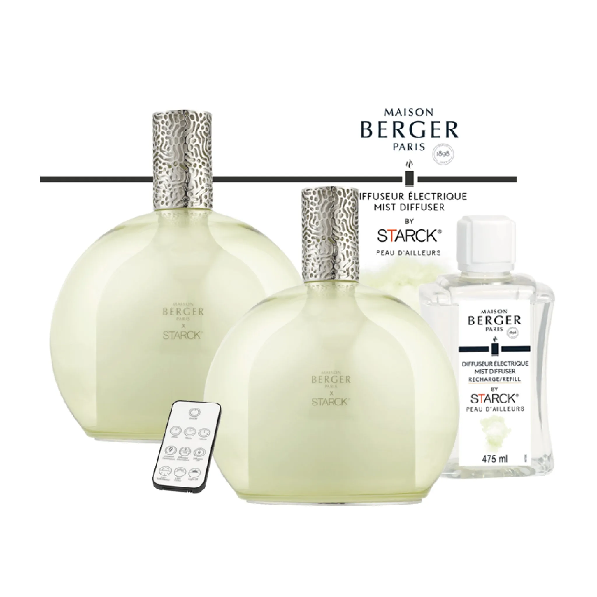 Peau dAilleurs Electric Mist Diffuser | Starck Collection | Green