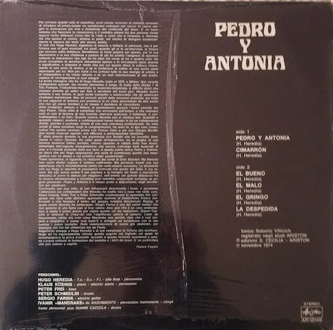Pedro Y Antonia