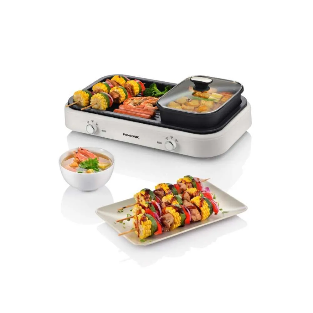 Pensonic Griddle Multi Grill BBQ & Steamboat