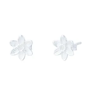 Pia Floral Stud Earrings | Sterling Silver