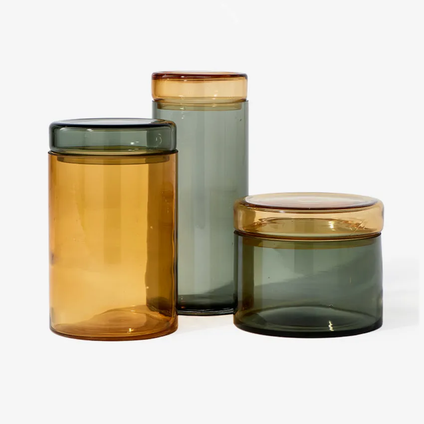 Polspotten | Caps and Jars Cognac (Set of 3)