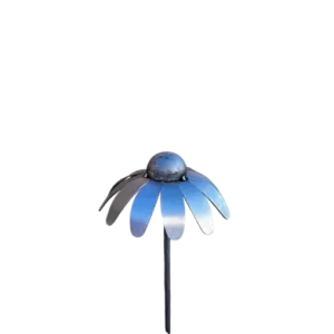 Poppy Forge Cone Flower Plant Pin