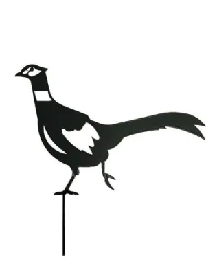 Poppy Forge Pheasant Garden Silhouette