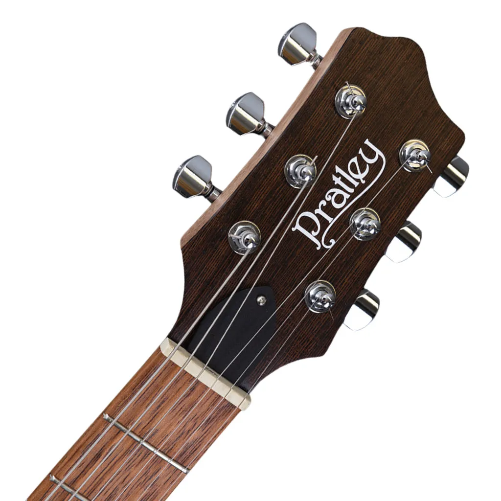 Pratley PRSH22-BW Electric Semi-Hollow Blackwood Singlecut Seth Lover HH