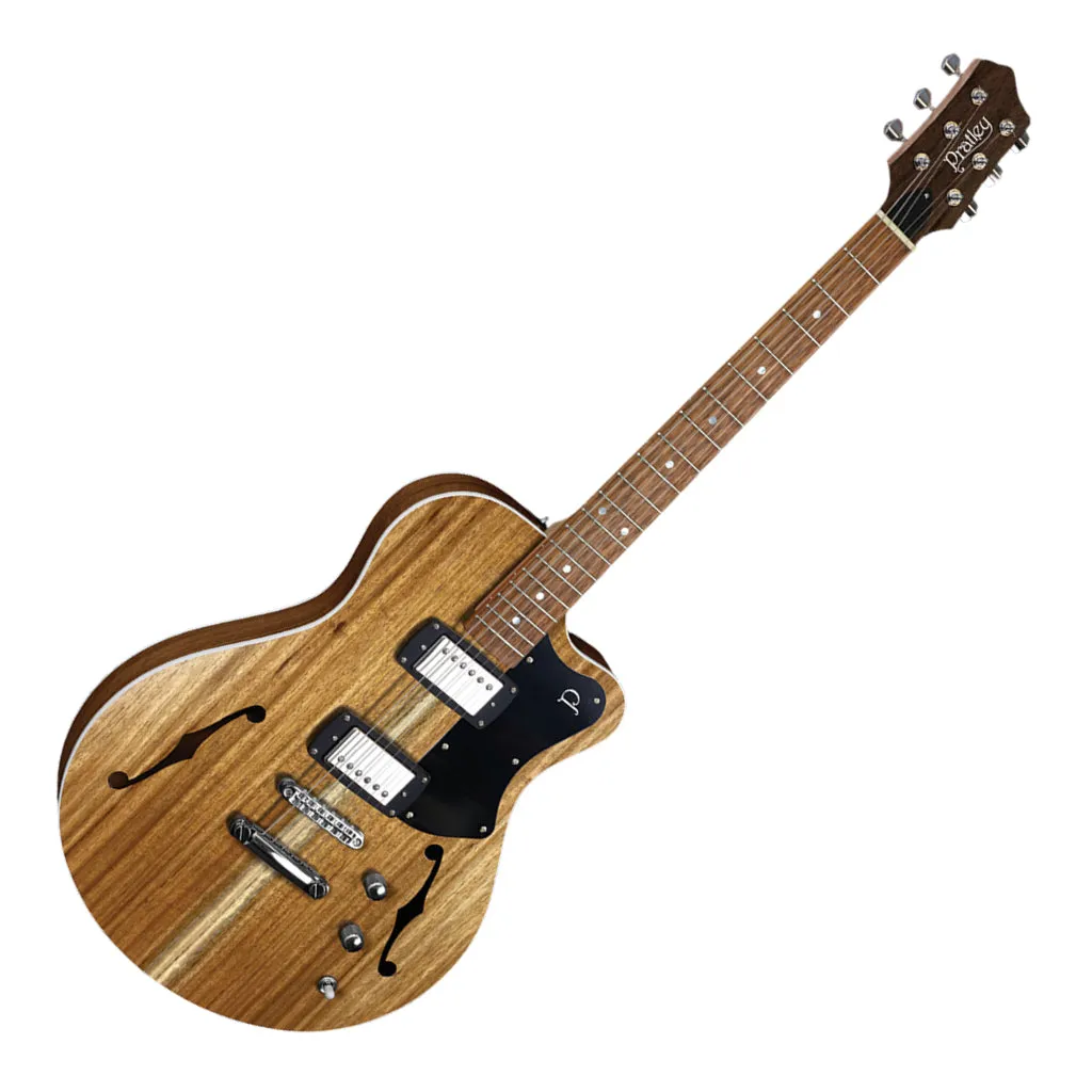Pratley PRSH22-BW Electric Semi-Hollow Blackwood Singlecut Seth Lover HH